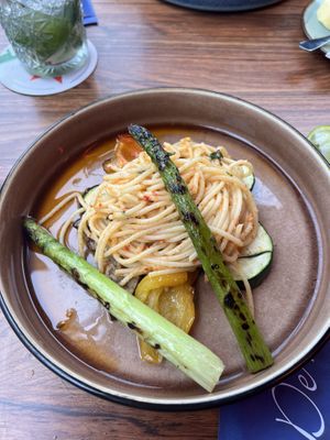 Pasta aglio e olio.  at De Boterlap in Harderwijk