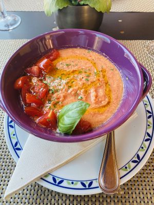 Gazpacho  at Paradiso Pizzeria Gelateria in Trequanda