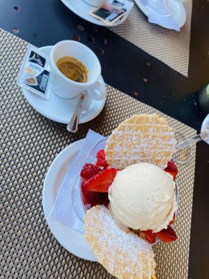   at Paradiso Pizzeria Gelateria in Trequanda