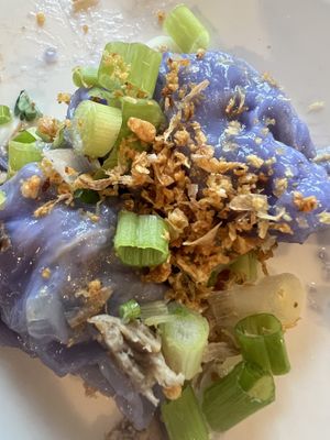 dumplings   at Aroy Thai Gardens in Middletown