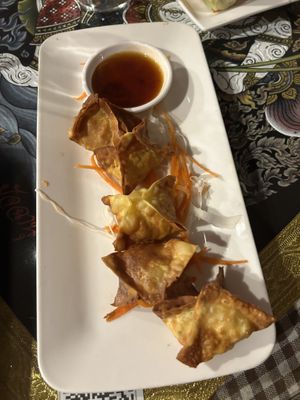  Crab rangoon at Aroy Thai Gardens in Middletown