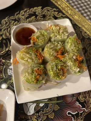  Fresh spring rolls at Aroy Thai Gardens in Middletown