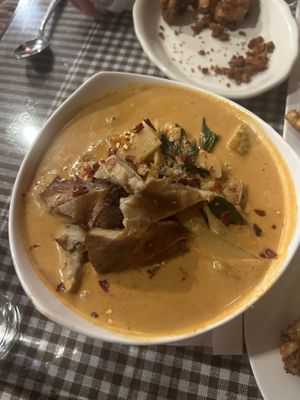  Pumpkin curry with duck at Aroy Thai Gardens in Middletown