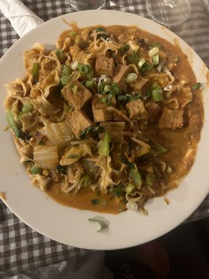  Tom yum noodles with tofu at Aroy Thai Gardens in Middletown