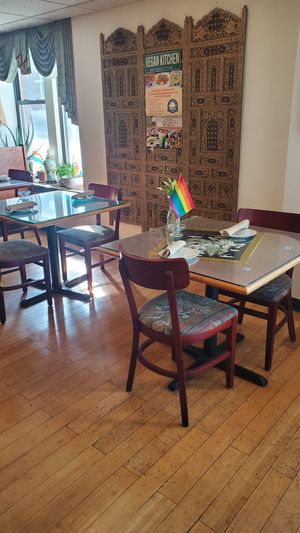 Inside at Aroy Thai Gardens in Middletown