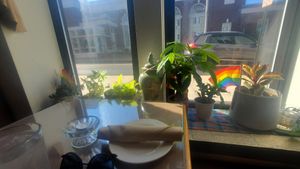 Table at Aroy Thai Gardens in Middletown