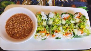 Fresh Spring Roll at Aroy Thai Gardens in Middletown