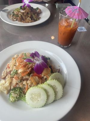 Kimchi fried rice   at Aroy Thai Gardens in Middletown