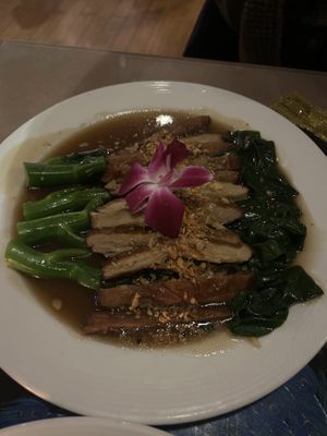 Duck teriyaki at Aroy Thai Gardens in Middletown