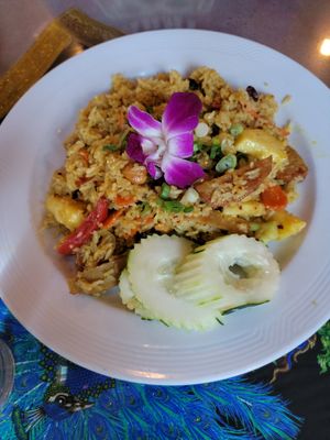 Presentation is beautiful at Aroy Thai Gardens in Middletown