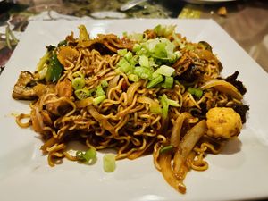 Tom Yum Kee Mao Ramen  at Aroy Thai Gardens in Middletown