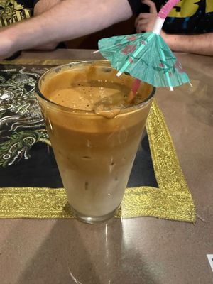 Dalgona Coffee  at Aroy Thai Gardens in Middletown