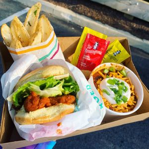 Yum!  at PLNT Burger in Wynnewood