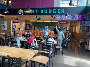 Interior at PLNT Burger in Wynnewood