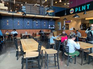 Interior at PLNT Burger in Wynnewood