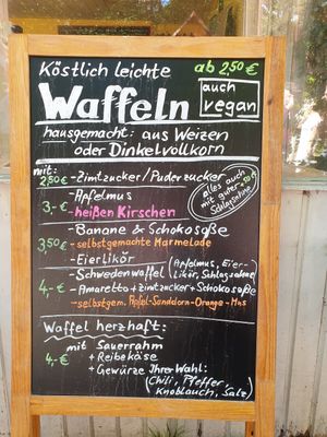  at Peters Waffelbar in Prerow