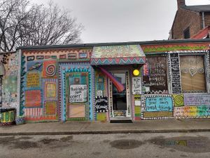 exterior at Third Street Stuff and Coffee in Lexington