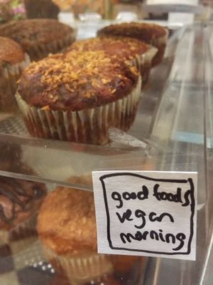 vegan muffins at Third Street Stuff and Coffee in Lexington