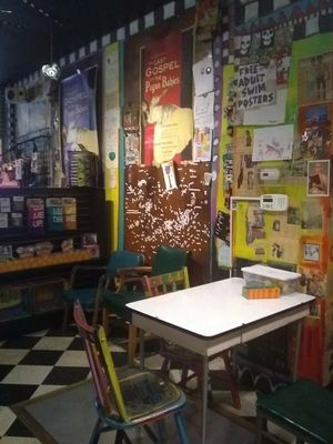 Seating at Third Street Stuff and Coffee in Lexington