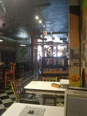 Interior at Third Street Stuff and Coffee in Lexington