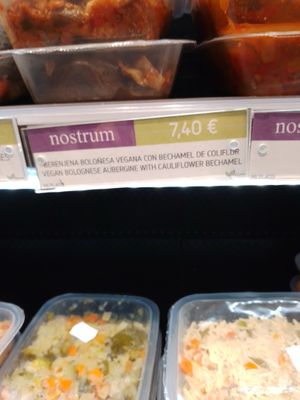 Mezclan los productos ofertados y te responsabilizan a ti de sus errores. at Nostrum  in Alicante