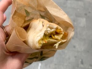 Humita vegana at Nostrum  in Alicante