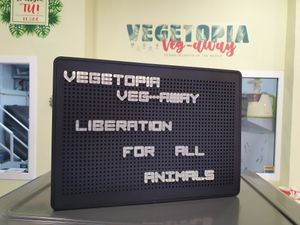 Mission statement at Vegetopia in Gran Canaria