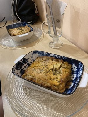 Lasagna  at Vegetopia in Gran Canaria