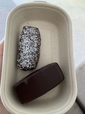 Snickers & bounty at Vegetopia in Gran Canaria