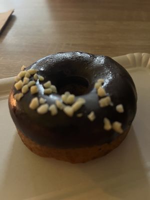 Almond Doughnut  #Veganuary at Vegetopia in Gran Canaria