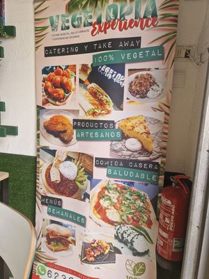 Inside at Vegetopia in Gran Canaria