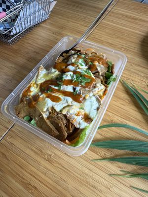 Homemade seitan shawarma special  at Vegetopia in Gran Canaria