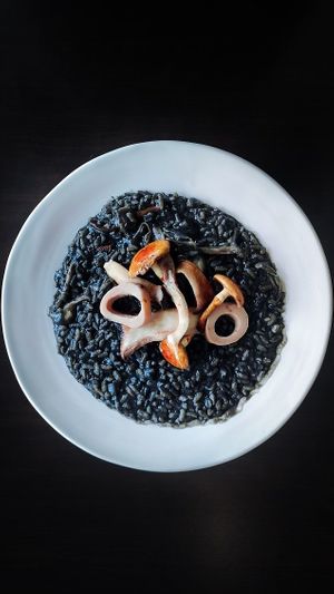 Risotto Negro at Botellini in Caldas Da Rainha