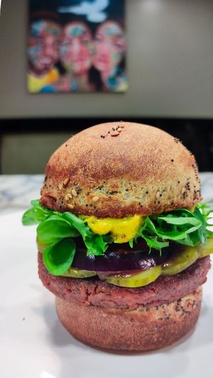 Burguer at Botellini in Caldas Da Rainha