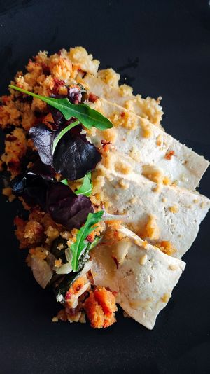 Tofu com Broa at Botellini in Caldas Da Rainha