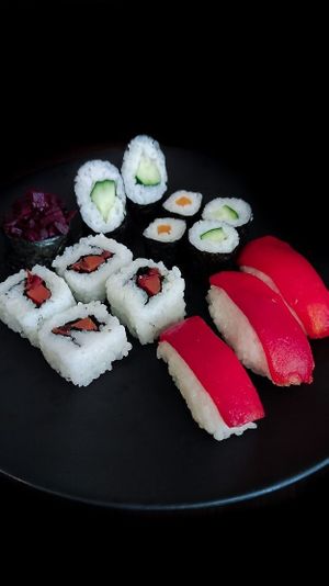 Sushi Vegan at Botellini in Caldas Da Rainha
