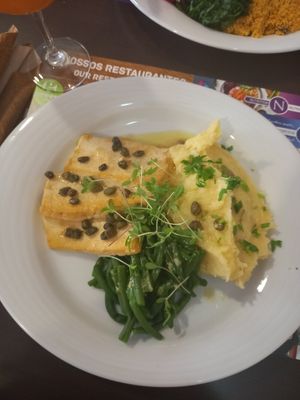 Tofu à meuniere at Botellini in Caldas Da Rainha