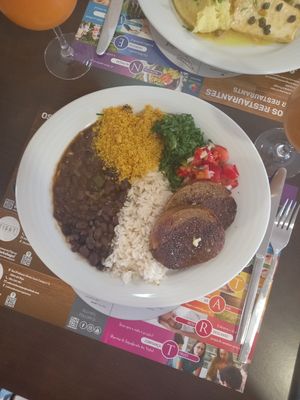 Picanha de seitan at Botellini in Caldas Da Rainha