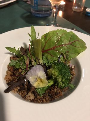 Garden salad  at Botellini in Caldas Da Rainha