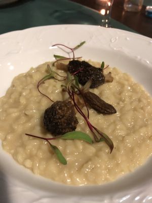 RISOTTO CON SPUNGOLE  at Botellini in Caldas Da Rainha