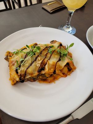 Lasanha de vegetais at Botellini in Caldas Da Rainha