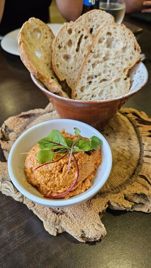 Tomato spread   at Botellini in Caldas Da Rainha