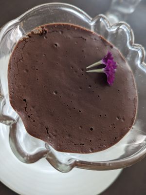 Chocolate mousse at Botellini in Caldas Da Rainha