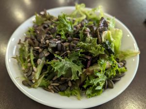 Salad at Botellini in Caldas Da Rainha