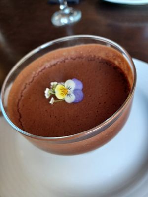 Chocolate mousse at Botellini in Caldas Da Rainha