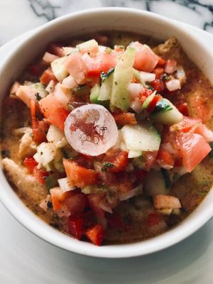 Gaspacho at Botellini in Caldas Da Rainha