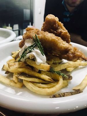 Please, Fish and Chips at Botellini in Caldas Da Rainha