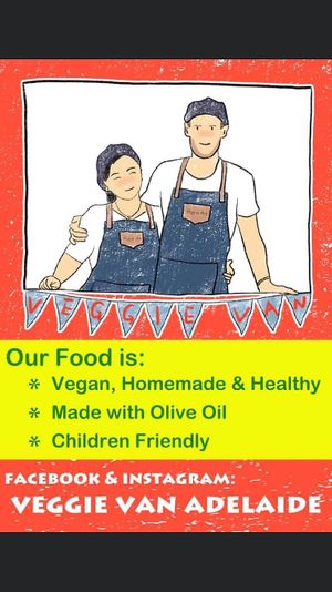 Our food is  at Veggie Van in Adelaide