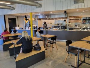 Inside at Honeybee Burger - Venice in Venice