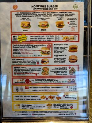  at Honeybee Burger - Venice in Venice